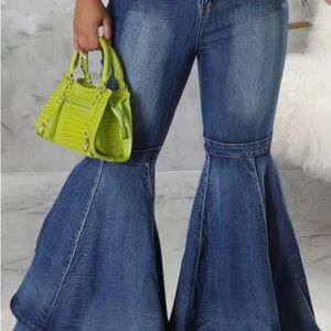 Diva Blue Flare Jeans